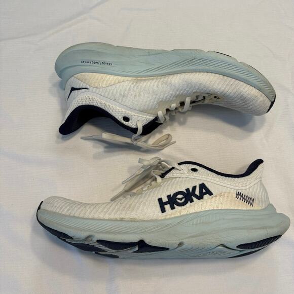 Hoka One One Solimar Womens 9 B White Athleisure Lightweight Running Shoes - Picture 7 of 15